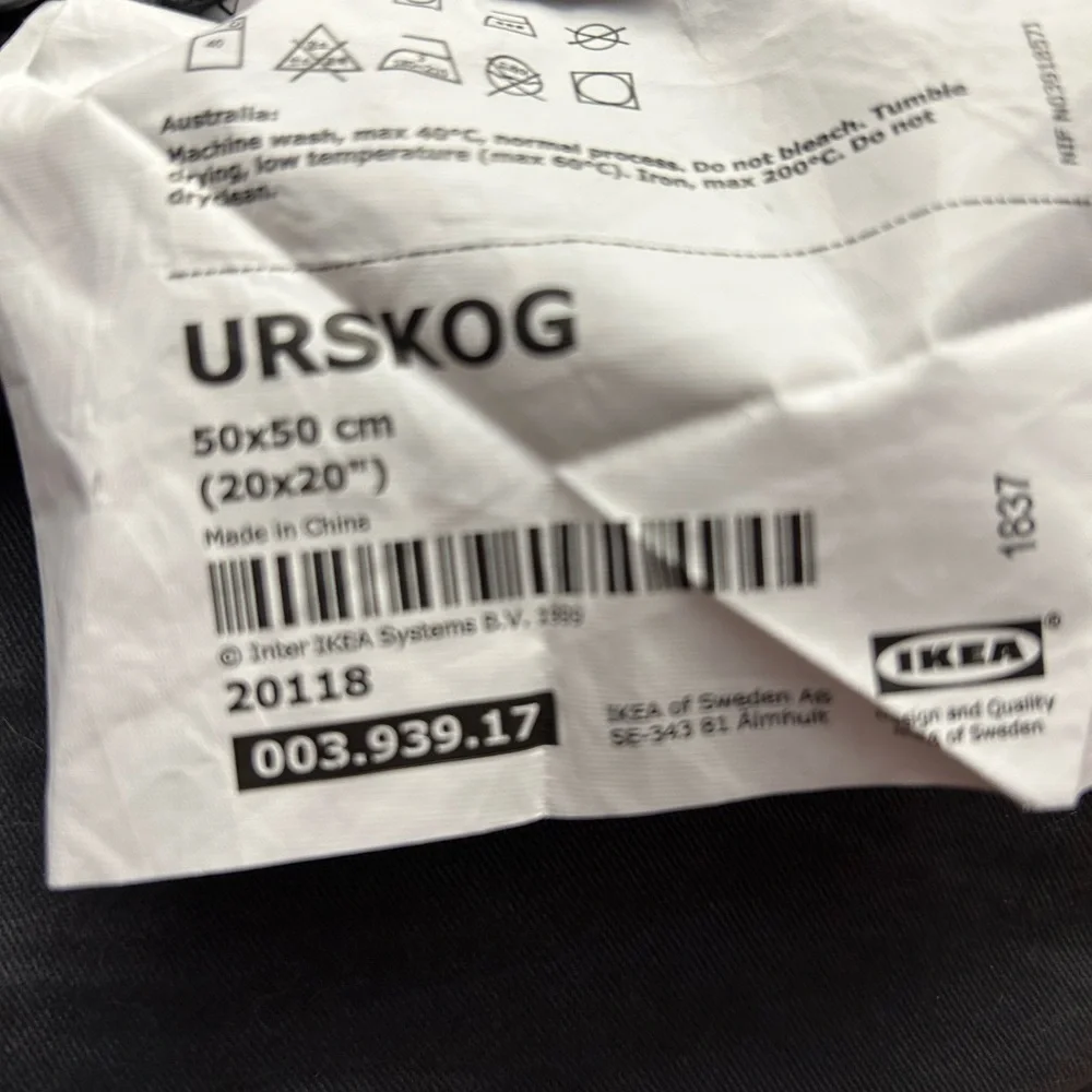 IKEA URSKOG Throw Pillow